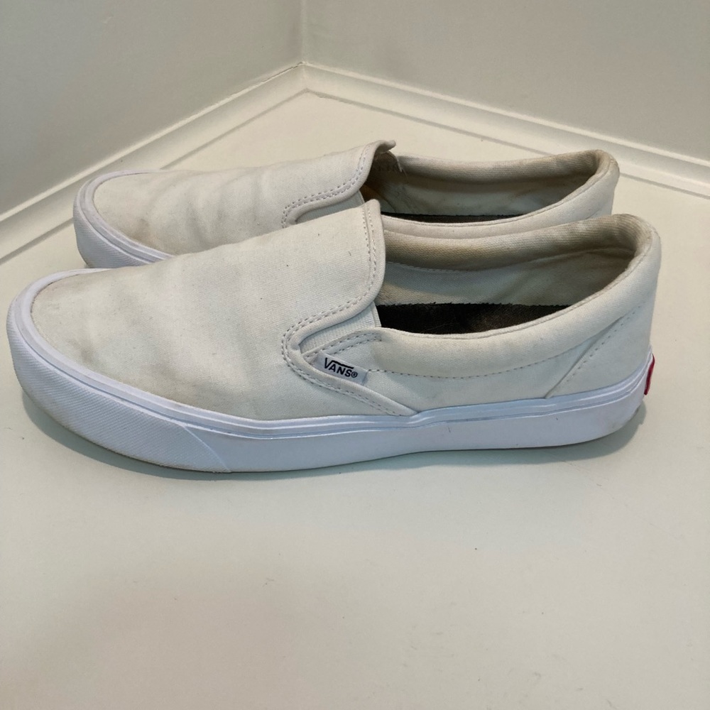 Vans slip on mens 10s